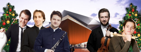 Василий Степанов (виолончель), Мирослав Култышев (фортепиано), Никита Лютиков (кларнет), Павел Милюков (скрипка), Андрей Тарануха (ударные)