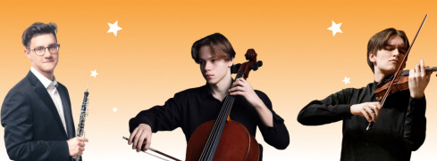 Фёдор Освер (гобой), Богдан Ефремов (виолончель), Михаил Усов (скрипка)